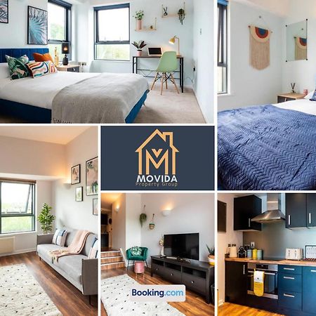 Stylish Two Bed City Centre Apartment By Movida Property Group Short Lets & Serviced Accommodation Leeds Leeds  Exterior photo